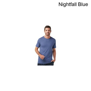 (���) �X�}�[�g�E�[�� �����Y �A�N�e�B�u �V���[�g�X���[�u �g�b�v - �����Y Smartwool men Active Short-Sleeve Top - Men's Nightfall Blue