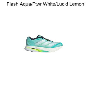 (���) �A�f�B�_�X �����Y �A�f�B�[�� �{�X�g�� 13 �����j���O �V���[�Y - �����Y Adidas men Adizero Boston 13 Running Shoe - Men's Flash Aqua/Ftwr White/Lucid Lemon