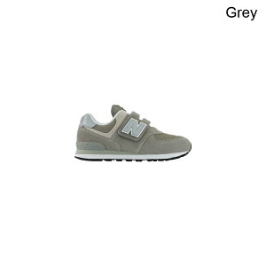 (���) �j���[�o�����X ���g���L�b�Y 574 �t�b�N �A���h ���[�v �V���[�Y - ���g�� �L�b�Y New Balance little kids 574 Hook & Loop Shoe - Little Kids' Grey