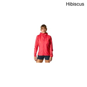 (���) ���u ���f�B�[�X �o�C�^�� �t�[�f�b�g �E�C���h�V�F�� - �E�B�����Y Rab women Vital Hooded Windshell - Women's Hibiscus