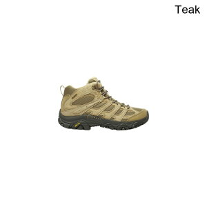 (���) ������ �����Y ���A�u 3 �~�b�h �E�H�[�^�[�v���[�t �n�C�L���O �u�[�c - �����Y Merrell men Moab 3 Mid Waterproof Hiking Boot - Men's Teak