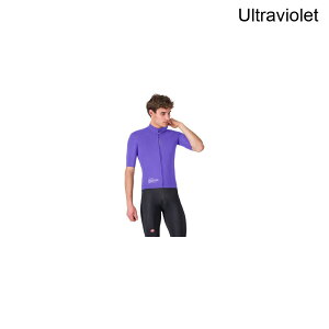 (���) �J�X�e�� �����Y �V���[�g �X���[�u �W���P�b�g - �����Y Castelli men Do.Di.Ci. Short Sleeve Jacket - Men's Ultraviolet
