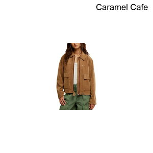 (���) �t���[�s�[�v�� ���f�B�[�X �u���A �r�[�K�� �X�G�[�h �W���P�b�g - �E�B�����Y Free People women Blair Vegan Suede Jacket - Women's Caramel Cafe