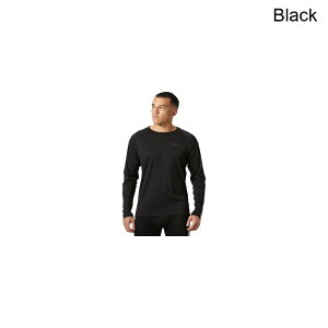 (���) �w���[�n���Z�� �����Y ���t�@ �A�N�e�B�u �X�g���C�v �N���[ �g�b�v - �����Y Helly Hansen men Lifa Active Stripe Crew Top - Men's Black