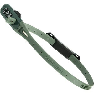(���) �q�v���b�N Z-���b�N �R���{ �Z�L�����e�B �^�C ���b�N Hiplok Z-Lok Combo Security Tie Lock Green