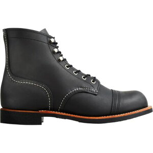 (���) ���b�h�E�B���O �����Y �A�C���� �����W���[ 6�C���` �u�[�c - �����Y Red Wing Heritage men Iron Ranger 6in Boot - Men's Black Harness Leather