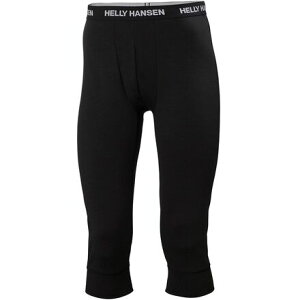 (���) �w���[�n���Z�� �����Y ���t�@ �����m �~�b�h�E�G�C�g 3/4 �p���c - �����Y Helly Hansen men Lifa Merino Midweight 3/4 Pant - Men's Black