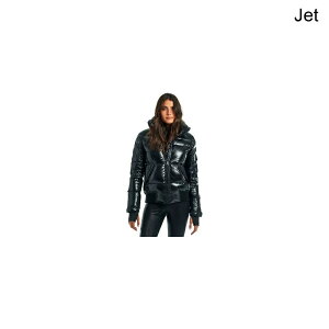 (���) �T�� ���f�B�[�X �t���[�X�^�C�� �{���o�[ �W���P�b�g - �E�B�����Y SAM women Freestyle Bomber Jacket - Women's Jet