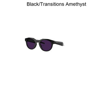 (���) �I�[�N���[ ���^ �A�C HSTN �T���O���X Oakley Meta AI HSTN Sunglasses Black/Transitions Amethyst