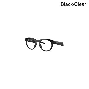 (���) �I�[�N���[ ���^ �A�C HSTN �T���O���X Oakley Meta AI HSTN Sunglasses Black/Clear