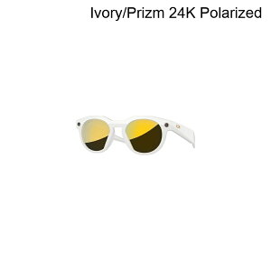(���) �I�[�N���[ ���^ �A�C HSTN �|�[�����C�Y�h �T���O���X Oakley Meta AI HSTN Polarized Sunglasses Ivory/Prizm 24K Polarized