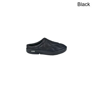 (���) �E�[�t�H�X �����Y �I�[�N�[�W�[ �T�[�� �~���[�� �V���[�Y - �����Y Oofos men OOcoozie Thermo Mule Shoe - Men's Black