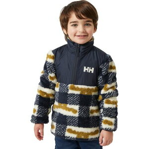 (���) �w���[�n���Z�� �g�h���[ �`�����v 1/2-�W�b�v �~�b�h���C���[ - �g�b�h���[ Helly Hansen toddler Champ 1/2-Zip Midlayer - Toddlers' Navy AOP