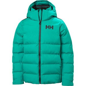 (���) �w���[�n���Z�� �L�b�Y JR ���[�X �p�t�B�[ �W���P�b�g - �L�b�Y Helly Hansen kids Jr Kvitfjell Race Puffy Jacket - Kids' Signal Green