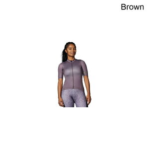 (���) �V�}�m ���f�B�[�X �C�o���u �R���T �V���[�g �X���[�u �W���[�W - �E�B�����Y Shimano women Evolve Corsa Short Sleeve Jersey - Women's Brown