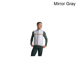 (���) �V�}�m �����Y �C�o���u �v���[�} �E�B���h �x�X�g - �����Y Shimano men Evolve Prima Wind Vest - Men's Mirror Gray