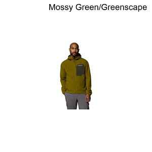 (���) �R�����r�A �����Y �g�[�� �n�C�c 3 �t�[�f�b�g �\�t�g�V�F�� �W���P�b�g - �����Y Columbia men Tall Heights III Hooded Softshell Jacket - Men's Mossy Green/Greenscape