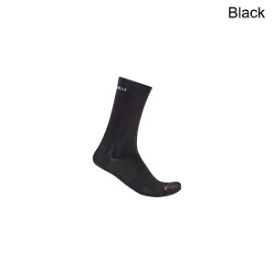 (���) �J�X�e�� �G�A�� ���[�X �v�� 20 �\�b�N Castelli Aero Race Pro 20 Sock Black