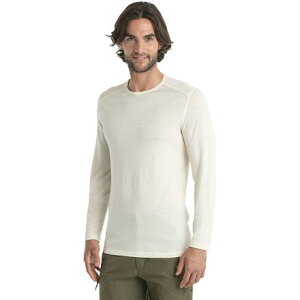 (���) �A�C�X�u���C�J�[ �����Y 200 �I�A�V�X Ls �N���[ �g�b�v - �����Y Icebreaker men 200 Oasis LS Crew Top - Men's Undyed
