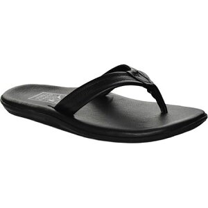 (���) �N���V�b�N ���U�[ �t���b�v �t���b�v Island Slipper Classic Leather Flip Flop Black