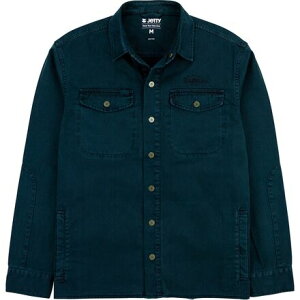 (���) �W�F�e�B �����Y �����O-�X���[�u ���[�N �V���c - �����Y Jetty men McCaffrey Long-Sleeve Work Shirt - Men's Navy