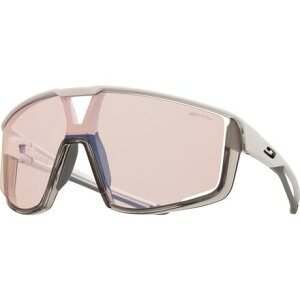(���) �W�����{ �t���[���[ �T���O���X Julbo Fury Sunglasses Matte White/Translucent Gray/REACTIV 1-3 High Contrast