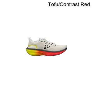 (���) �N���t�g �����Y �G���f�������X 3 �����j���O �V���[�Y - �����Y Craft men Endurance 3 Running Shoe - Men's Tofu/Contrast Red