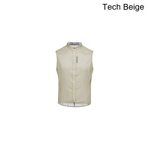 (���) �S�A�E�F�A �����Y �f�B�X�^���X �E�B���h�u���[�J�[ �x�X�g - �����Y GOREWEAR men Distance Windbreaker Vest - Men's Tech Beige