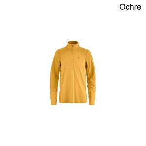(���) �t�F�[�����[�x�� �����Y �A�r�X�R �f�C �n�C�N 1/2-�W�b�v �g�b�v - �����Y Fjallraven men Abisko Day Hike 1/2-Zip Top - Men's Ochre