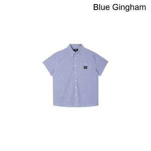 (���) �V���[�g�X���[�u �t�����l�� �V���c Stan Ray Short-Sleeve Flannel Shirt Blue Gingham