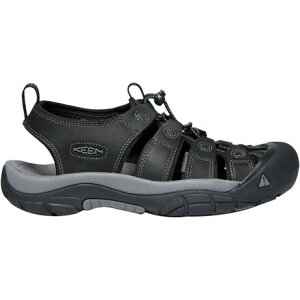 (���) �L�[�� �����Y �j���[�|�[�g �T���_�� - �����Y KEEN men Newport Sandal - Men's Black/Steel Grey