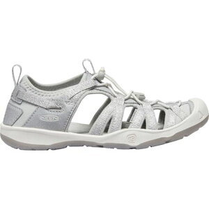 (���) �L�[�� �K�[���Y ���L�V�[ �T���_�� - �K�[���Y KEEN girls Moxie Sandal - Girls' Silver