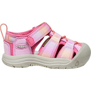 (���) �L�[�� �g�h���[ �j���[�|�[�g �G�C�`�c�[ �T���_�� - �g�b�h���[ KEEN toddler Newport H2 Sandal - Toddlers' Hot Pink/Orchid Petal