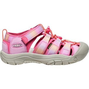 (���) �L�[�� �L�b�Y �j���[�|�[�g �G�C�`�c�[ �T���_�� - �L�b�Y KEEN kids Newport H2 Sandal - Kids' Hot Pink/Orchid Petal