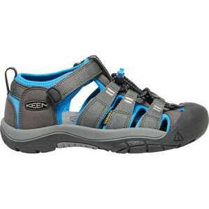 (���) �L�[�� �L�b�Y �j���[�|�[�g �G�C�`�c�[ �T���_�� - �L�b�Y KEEN kids Newport H2 Sandal - Kids' Magnet/Brilliant Blue