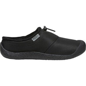 (���) �L�[�� ���f�B�[�X �n�E�U�[ 3 �X���C�h �X���b�p - �E�B�����Y KEEN women Howser III Slide Slipper - Women's Black Smooth Nylon