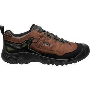 (���) �L�[�� �����Y �^�[�M�[ Iv Wp ���C�h �n�C�L���O �u�[�c - �����Y KEEN men Targhee IV WP Wide Hiking Boot - Men's Bison/Black