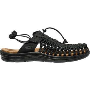 (���) �L�[�� ���j�[�N �� �R���o�[�`�u�� �T���_�� KEEN Uneek II Convertible Sandal Black/Black