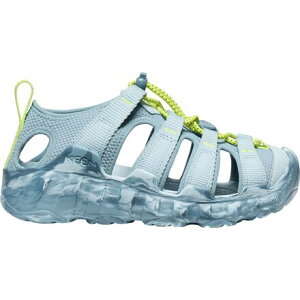 (���) �L�[�� �L�b�Y �n�C�p�[�|�[�g �G�C�`�c�[ �T���_�� - �L�b�Y KEEN kids Hyperport H2 Sandal - Kids' Skyway/Faded Denim