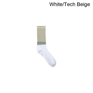 (���) �S�A�E�F�A �G�b�Z���V���� �u���b�N �\�b�N�X GOREWEAR Essential Block Socks White/Tech Beige