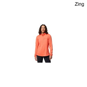 (���) �R�����r�A ���f�B�[�X �G�b�Z���V���� �n�C�N �O���b�h �t���[�X 1/2-�W�b�v �v���I�[�o�[ - �E�B�����Y Columbia women Essential Hike Grid Fleece 1/2-Zip Pullover - Women's Zing