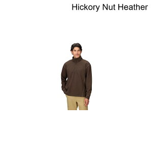 (���) �}�[���b�g �����Y ���b�W �e�b�N 1/2-�W�b�v �g�b�v - �����Y Marmot men Ridge Tech 1/2-Zip Top - Men's Hickory Nut Heather