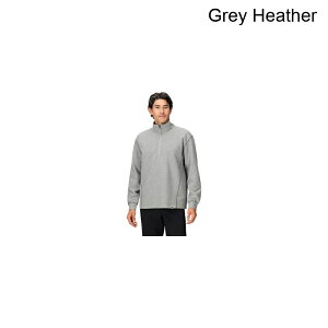 (���) �}�[���b�g �����Y ���b�W �e�b�N 1/2-�W�b�v �g�b�v - �����Y Marmot men Ridge Tech 1/2-Zip Top - Men's Grey Heather