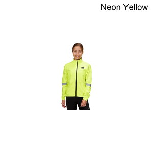 (���) �S�A�E�F�A ���f�B�[�X �X�g���[�� �T�C�N�����O �W���P�b�g - �E�B�����Y GOREWEAR women Stream Cycling Jacket - Women's Neon Yellow