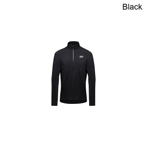 (���) �S�A�E�F�A �����Y �g���C��KPR �n�C�u���b�g 1/2-�W�b�v �W���P�b�g - �����Y GOREWEAR men TrailKPR Hybrid 1/2-Zip Jacket - Men's Black