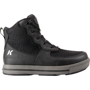 (���) �R�[�J�[�Y �X�e���X �X�j�[�J�[ �E�F�[�f�B���O �u�[�c Korkers Stealth Sneaker Wading Boot Black/Fixed Kling-On Rock Soles