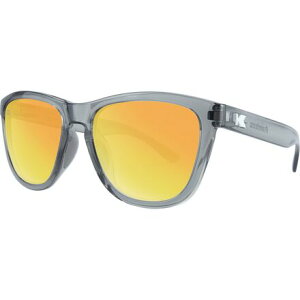 (���) �m�b�N�A���E���h �v���~�A���Y �X�|�[�c �|�[�����C�Y�h �T���O���X Knockaround Premiums Sport Polarized Sunglasses Clear Grey/Sunet