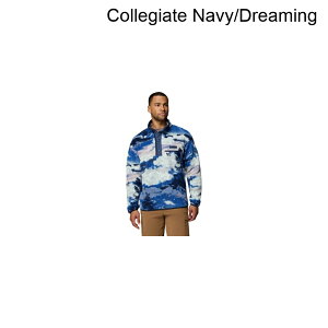 (���) �R�����r�A �����Y �w���x�e�B�A �� �v�����e�b�h 1/2-�X�i�b�v �t���[�X - �����Y Columbia men Helvetia II Printed 1/2-Snap Fleece - Men's Collegiate Navy/Dreaming