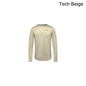 (���) �S�A�E�F�A �����Y �R���e�X�g 2.0 �����O-�X���[�u T-�V���c - �����Y GOREWEAR men Contest 2.0 Long-Sleeve T-Shirt - Men's Tech Beige