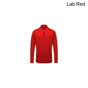 (���) �S�A�E�F�A �����Y �G�u���f�C �~�b�h 1/4-�W�b�v �g�b�v - �����Y GOREWEAR men Everyday Mid 1/4-Zip Top - Men's Lab Red